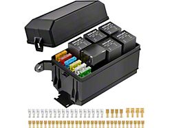 Nilight Bosch Style Relay Fuse 40Amp Relay Box Kit (Universal; Some Adaptation May Be Required)