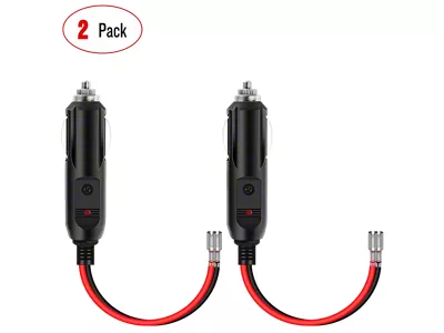 Nilight Cigarette Lighter Male Plug Extension Cable