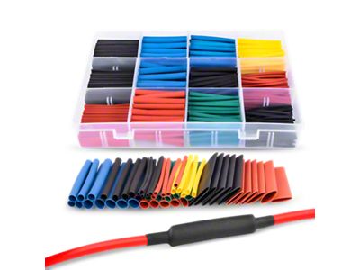 Nilight Heat Shrink Tubing Kit; 560-Pieces