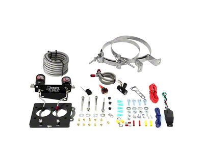 Nitrous Outlet 52mm LT1 Hardline Plate System; No Bottle (93-97 5.7L Firebird)