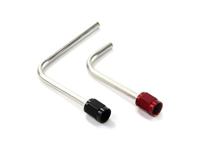 Nitrous Outlet 90/92mm FAST Intake Plate Hardline Kit (98-02 5.7L Firebird)