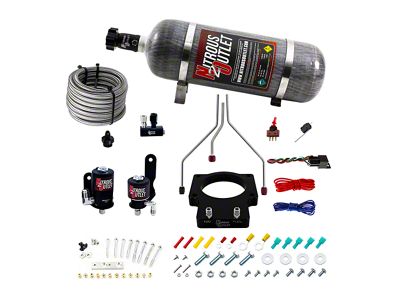 Nitrous Outlet 90mm FAST Intake Plate System; No Bottle (98-02 5.7L Firebird w/ 90mm FAST Intake Manifold)