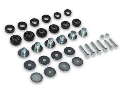Nolathane Body Mount Bushings and Radiator Support Bushings (67-74 Chevy II, Nova)