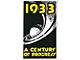 Nostalgia Decal - 1933 - A Century Of Progress - 3 Tall