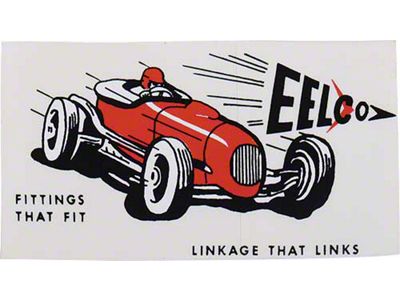 Nostalgia Decal - Eelco Linkage - 4-1/2 wide X 2-1/2 high