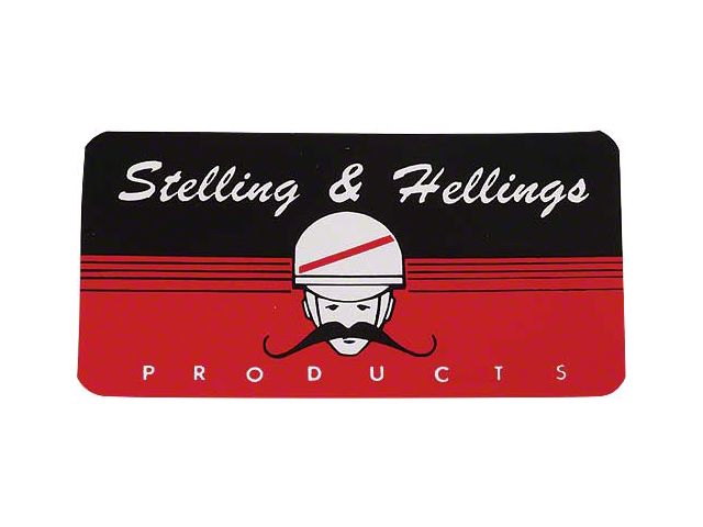 Nostalgia Decal - Stellings & Hellings Products - 4 wide X 2 high