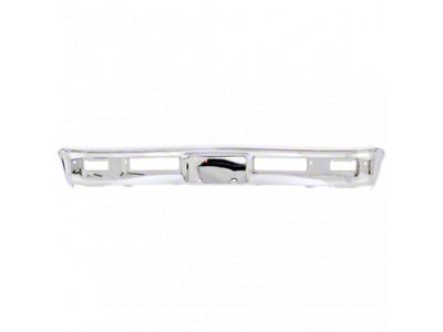 Front Bumper; Chrome (68-69 Chevy II, Nova)