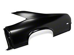 OPR Quarter Panel with Door Jamb and Pillar; Driver Side (68-69 Chevy II 2-Door, Nova 2-Door)