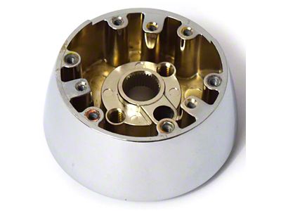 Steering Wheel Hub; Chrome (67-68 Chevy II)