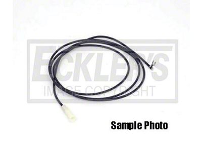 Nova Air Conditioning Power Feed Wire, Horn Relay To A/C Harness Fuse, 1972