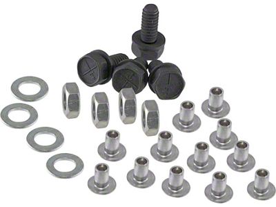 Nova And Chevy II Grille Fastener Kit, 1967