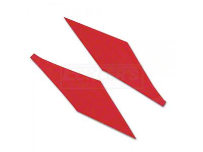 Nova And Chevy II Headliner Sail Panels, Ribbed 1968-1972