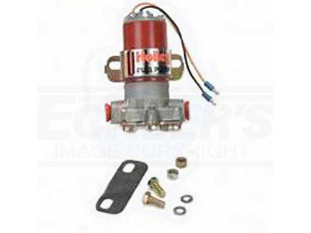 Nova Holley Electric Fuel Pump, Red, 1962-1979