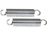 Hood Hinge Springs, Polished Stainless (1962 Chevy II)