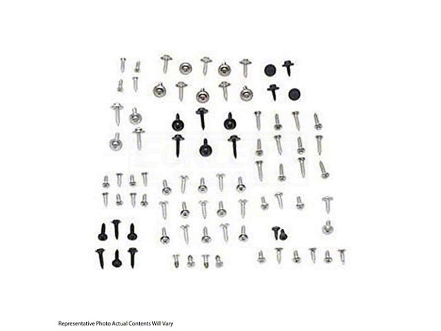 Nova And Chevy II Interior Screw Kit, Four Door, 1965 (Nova, Sedan, Four-Door)