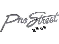 Pro Street Script Emblem, Chrome (62-68 Chevy II; 69-79 Nova)