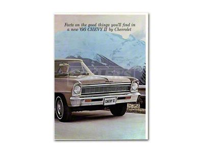 1966 Chevy II Color Sales Brochure