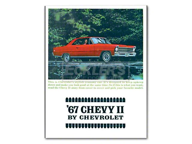 1967 Chevy II Color Sales Brochure