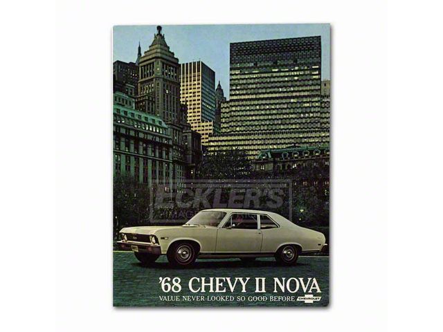 1968 Chevy II Color Sales Brochure