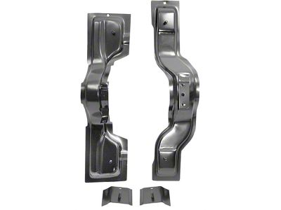 Nova And Chevy II Seat Mounting Bracket Set, 1966-1967
