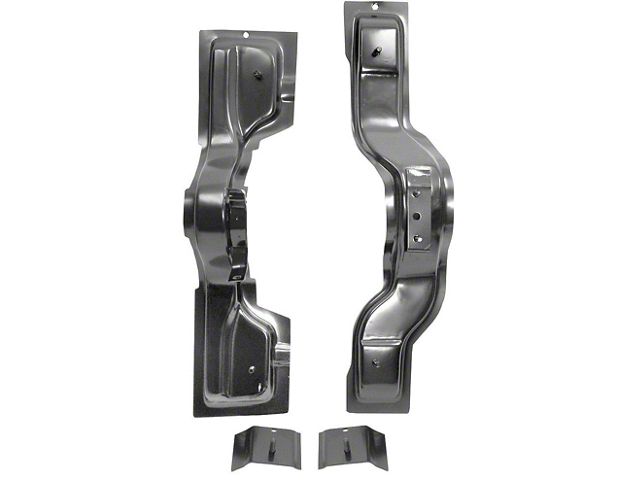 Nova And Chevy II Seat Mounting Bracket Set, 1966-1967