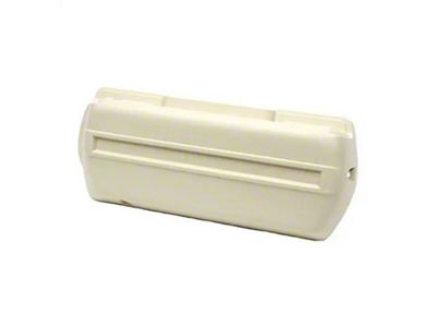 OPR Nova Armrest Base, Right, Front, Off White, 1968-1972