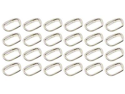 Nova Bezel Set, Rally Wheel Insert, 1971-1979