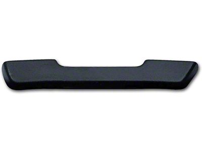 Nova Black RH Urethane Front Arm Rest Pad, 1968-1974