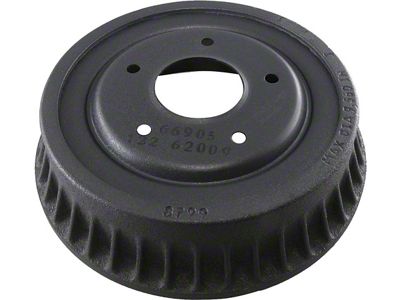 Nova Brake Drum, Finned, Front, 11.54 Outer Diameter, 1965-1974