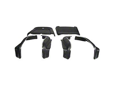 Nova Bucket Seat Back & Bottom Set, Black, 1969-1972