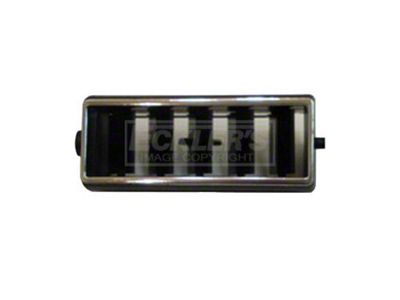 Center A/C Outlet Dash Air Vent Inserts (68-74 Chevy II, Nova)