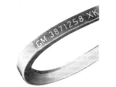 Nova & Chevy II Generator Belt,V8, 1962