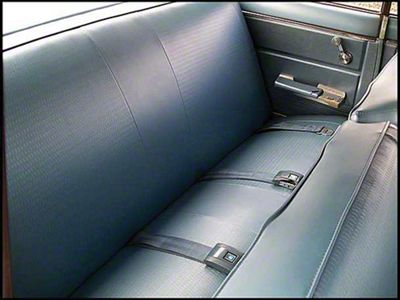 Nova, Chevy II, Non SS, Coupe Rear Seat Cover, Vinyl, 1967 (Nova, Sports Coupe, Two-Door)