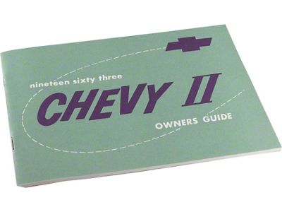 1963 Chevy II Owners Manual