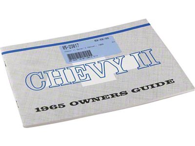 1965 Chevy II Owners Manual
