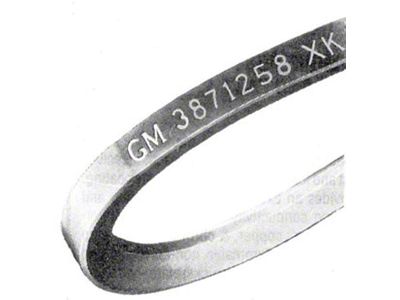 Nova & Chevy II Power Steering Belt, 327, V8, 1965