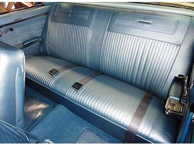 Nova, Chevy II, SS, Coupe Rear Seat Cover, Vinyl, 1963-1964