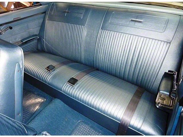 Nova, Chevy II, SS, Coupe Rear Seat Cover, Vinyl, 1965 (Nova, Super Sport SS Coupe, Two-Door)