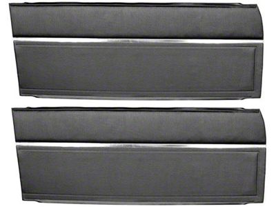 Nova, Chevy II, SS, Front Door Panels, Vinyl, 1965 (Nova, Super Sport SS Coupe, Two-Door)