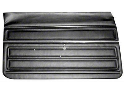 Nova, Chevy II, SS, Front Pre-Assembled Door Panels, 1968 (Chevy II, Super Sport SS Coupe, Two-Door)