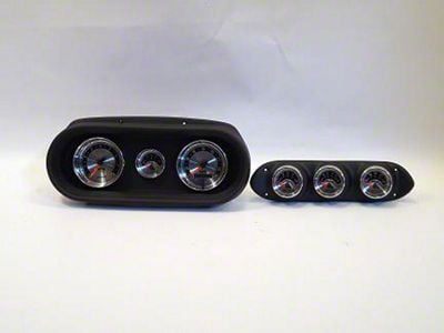Nova Classic Dash Complete Six Gauge Panel With American Muscle Autometer Gauges, 1962-1965
