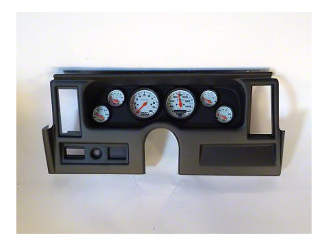 Nova Classic Dash Complete Six Gauge Panel, With Autometer Phantom Electric Gauges, 1977-1979