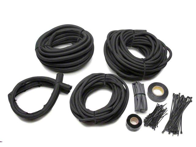 Nova -ClassicBraid Wiring Sleeves, Chassis Kit, 1962-1979