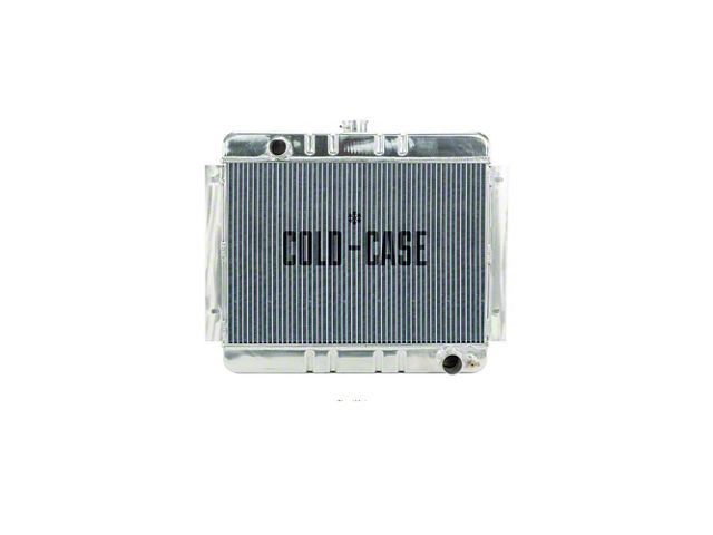 Nova Cold Case Performance Aluminum Radiator, Big 2 Row, Manual Transmission, 1962-1967
