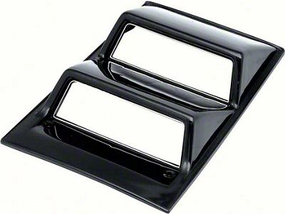 Nova Console Gauge Cover, Blue, 1968-1974