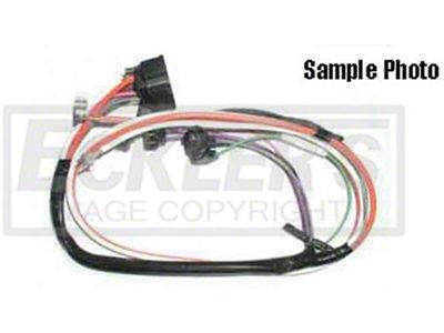 Nova Console Wiring Harness, For Cars With Factory Gauges, 1968-1972