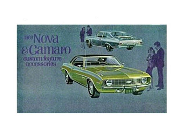 Nova Custom Feature Accessories Booklet, 1969