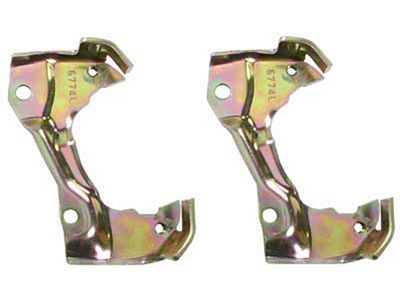 Nova Disc Brake Caliper Mounting Brackets, Single-Piston, Front, Modified, 1968-1974