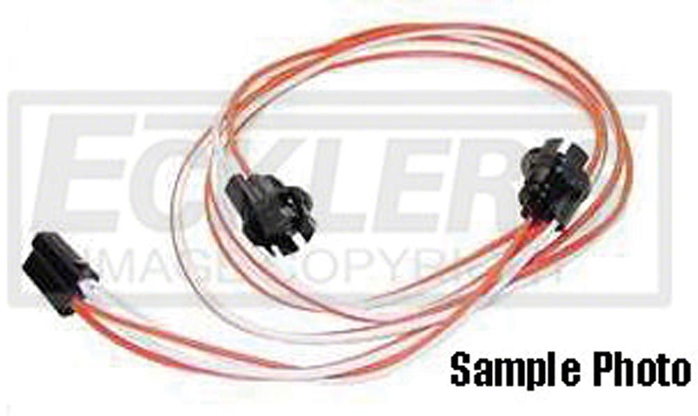 Ecklers Dome Light Wiring Harnes,W/O Door Jamb Swt Connections,6567