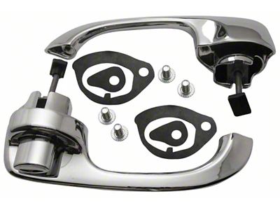 Nova Door Handles, Rear, 1966-1967